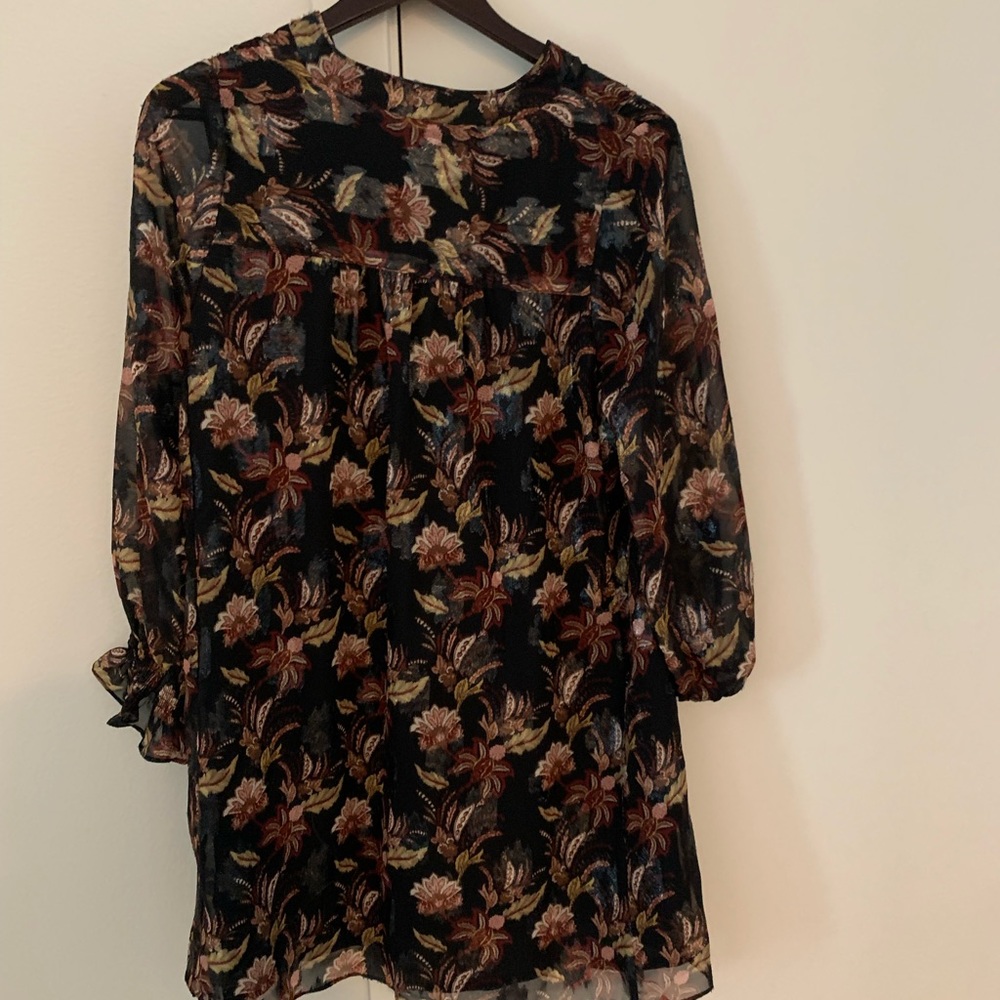 French connection multi colored mini dress